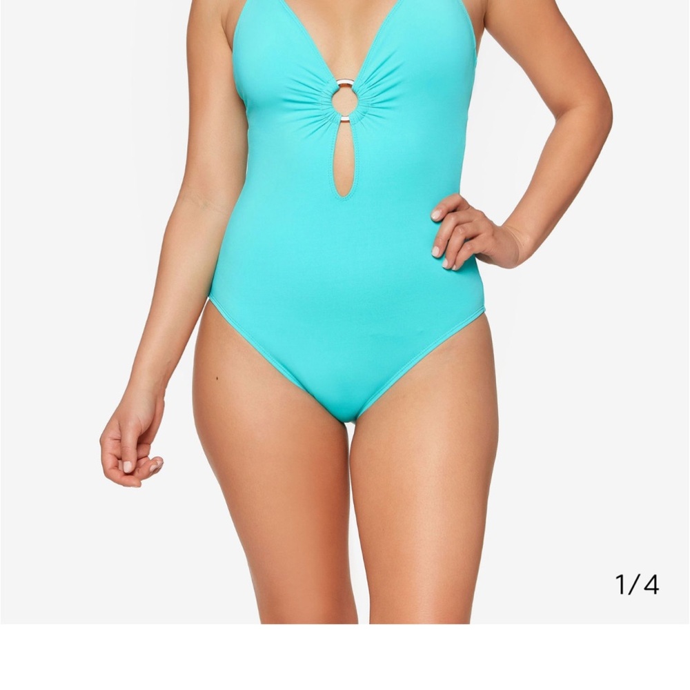 Bleu by Rod Beattie - Ring Detail One-Piece Swimsuit